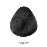 Bioshev Professional Hair Color Cream Ammonia Free 1.1 Μαύρο Μπλε 100ml