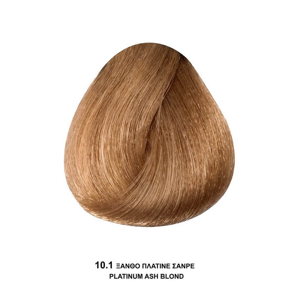 Bioshev Professional Hair Color Cream Ammonia Free 10.1 Ξανθό Πλατινέ Σαντρέ 100ml