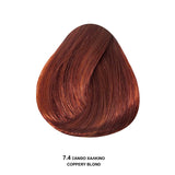 Bioshev Professional Hair Color Cream Ammonia Free 7.4 Ξανθό Χάλκινο 100ml_