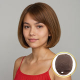 PREMIUM ΠΕΡΟΥΚΑ BURGUNDY ΜΕΙΓΜΑ ΚΑΣΤΑΝΩΝ ΤΟΝΩΝ ΜΕ ΣΚΟΥΡΑ ΡΙΖΑ 8.12