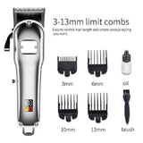Bioshev Professional Silver Cut Clipper Επαγγελματική Κουρευτική Μηχανή