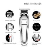 Bioshev Professional Silver Cut Detailer Επαγγελματική Κουρευτική Μηχανή