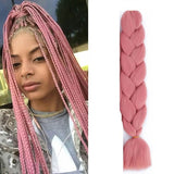 Πλεξούδες Κοτσιδάκια Ράστα Dusty Rose A17