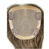 Topper-Τουπέ Φυσική Τρίχα Ξανθό Σκούρο No 6