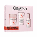 Kérastase Genesis Essentials Set (Bain Hydra-Fortifiant Shampoo 80ml, Genesis Fondant Renforcateur 75ml, Genesis Defense Thermique 45ml)