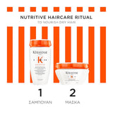 Kérastase Limited Edition Gift Box Nutritive (Bain Satin Riche 250ml, Masquintense 200ml)