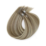 Micro Nano Ring Hair Extensions Φυσική Τρίχα Ανταυγειες No 6P22