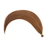 Seamless1 Micro Ring (i-tip) Hair Extensions Φυσική Τρίχα Remy Caramel