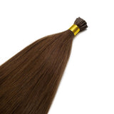 Seamless1 Micro Ring (i-tip) Hair Extensions Φυσική Τρίχα Remy Espresso