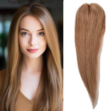 Topper-Τουπέ Φυσική Τρίχα Ξανθό Σκούρο No 6