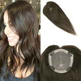 Topper-Τουπέ Φυσική Τρίχα Καστανό Σκούρο No 2