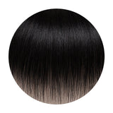 Seamless1 Hair Extensions Συνθετική Τρέσα Με Κλιπ 5 Κομμάτια Salt & Pepper 55εκ