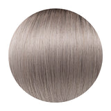 Seamless1 Hair Extensions Συνθετική Τρέσα Με Κλιπ 5 Κομμάτια Salt & Pepper 55εκ