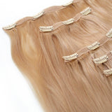 Seamless1 Hair Extensions Συνθετική Τρέσα Με Κλιπ 5 Κομμάτια Vanilla 55εκ