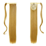Συνθετικό Ponytail Extensions Wrap Around With Clips Ξανθό Καραμελέ No 27