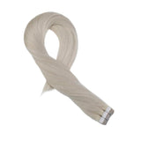 Tape Extension Φυσική Τρίχα Remy Ξανθό Του Πάγου No 60A - Romylos All About Hair