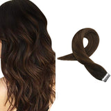 Tape Extension Φυσική Τρίχα Remy Balayage No 2/6/2 - Romylos All About Hair