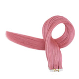 Tape Extension Φυσική Τρίχα Remy Ροζ - Romylos All About Hair