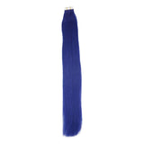 Tape Extension Φυσική Τρίχα Remy Μπλε - Romylos All About Hair