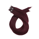 Tape Extension Φυσική Τρίχα Remy Κόκκινο No 99J - Romylos All About Hair