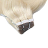 Tape Extension Φυσική Τρίχα Remy Πλατινέ No 60 - Romylos All About Hair