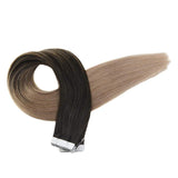 Tape Extension Φυσική Τρίχα Remy Balayage No 1B/18 - Romylos All About Hair