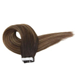 Tape Extension Φυσική Τρίχα Remy Balayage No 2/3/27 - Romylos All About Hair