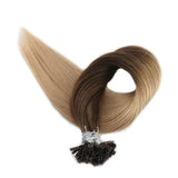 Extension Κερατίνης Σετ 20 Τούφες Φυσική Τρίχα Ombre No 4T27 - Romylos All About Hair