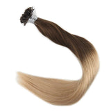 Extension Κερατίνης Σετ 20 Τούφες Φυσική Τρίχα Ombre No 4T27 - Romylos All About Hair