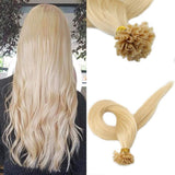 Extension Κερατίνης Σετ 20 Τούφες Φυσική Τρίχα Ξανθά No 613 - Romylos All About Hair