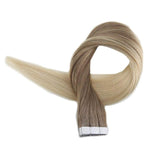 Tape Extension Φυσική Τρίχα Remy Balayage No 8/60 - Romylos All About Hair