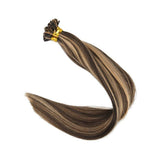 Extension Κερατίνης Σετ 20 Τούφες Φυσική Τρίχα Ανταύγειες No 3P27 - Romylos All About Hair