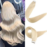 Tape Extension Φυσική Τρίχα Remy Ξανθά No 613 - Romylos All About Hair