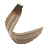 Tape Extension Φυσική Τρίχα Remy Balayage No 3/8/22 - Romylos All About Hair