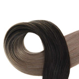 Tape Extension Φυσική Τρίχα Remy Balayage No 1B/18 - Romylos All About Hair