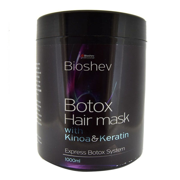 Bioshev Professional Botox Hair Mask with Kinoa & Keratin 1000ml - Romylos All About Hair