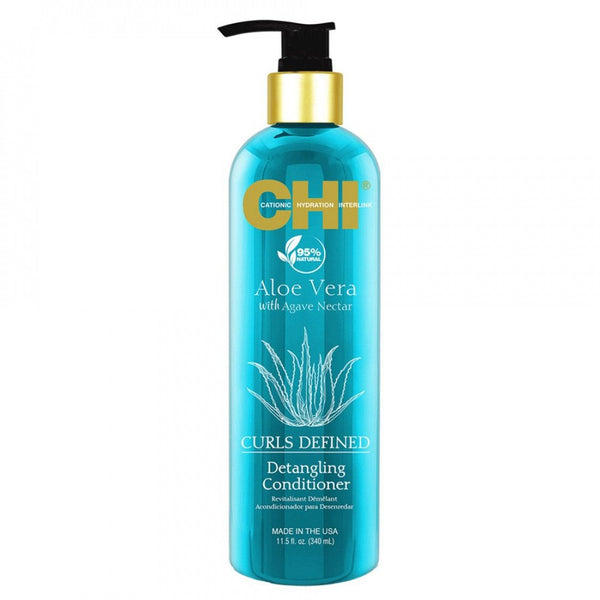CHI Aloe Vera Curls Defined Conditioner 340ml - Romylos All About Hair