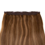 Seamless1 Hair Extensions Τρέσα Με Κλιπ Caramel Blend 55cm - Romylos All About Hair