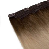 Seamless1 Hair Extensions Τρέσα Με Κλιπ Coffee n Cream 55cm - Romylos All About Hair