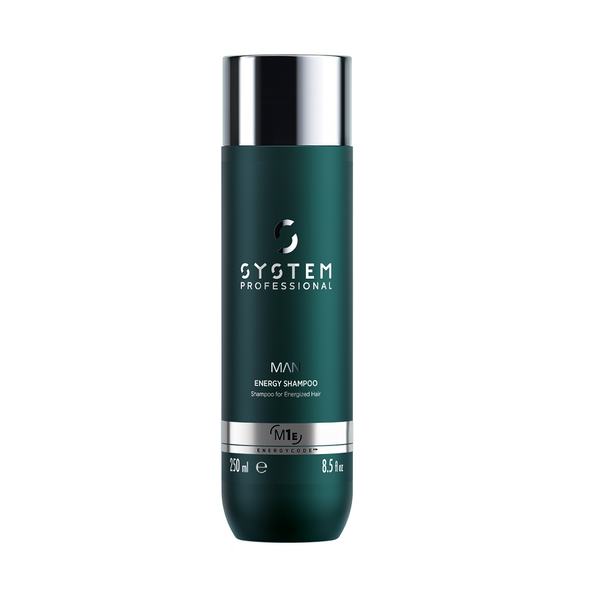 System Professional Man Energy Shampoo 250ml (M1E) - Romylos All About Hair