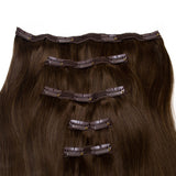 Seamless1 Hair Extensions Τρέσα Με Κλιπ 5 Κομμάτια Espresso 55εκ - Romylos All About Hair
