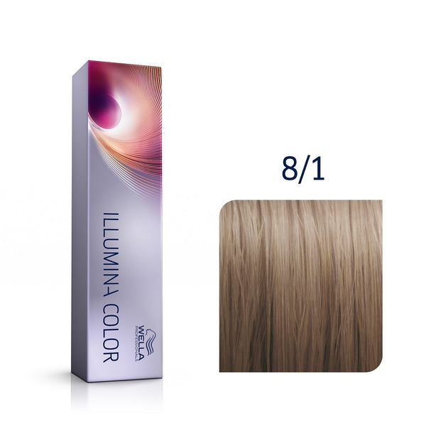 Wella Professionals Illumina Color Ανοιχτό Ξανθό Σαντρέ 8/1 60ml - Romylos All About Hair