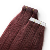 Seamless1 Tape Extension Merlot Ultimate Range - Romylos All About Hair