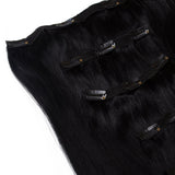 Seamless1 Hair Extensions Τρέσα Με Κλιπ 5 Κομμάτια Midnight 55εκ - Romylos All About Hair