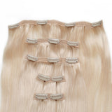 Seamless1 Hair Extensions Τρέσα Με Κλιπ 5 Κομμάτια Milkshake 55εκ - Romylos All About Hair