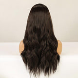 Περούκα Συνθετική Τρίχα Σγουρή Καστανό No 4