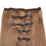 Seamless1 Hair Extensions Τρέσα Με Κλιπ 5 Κομμάτια Opal 55εκ - Romylos All About Hair