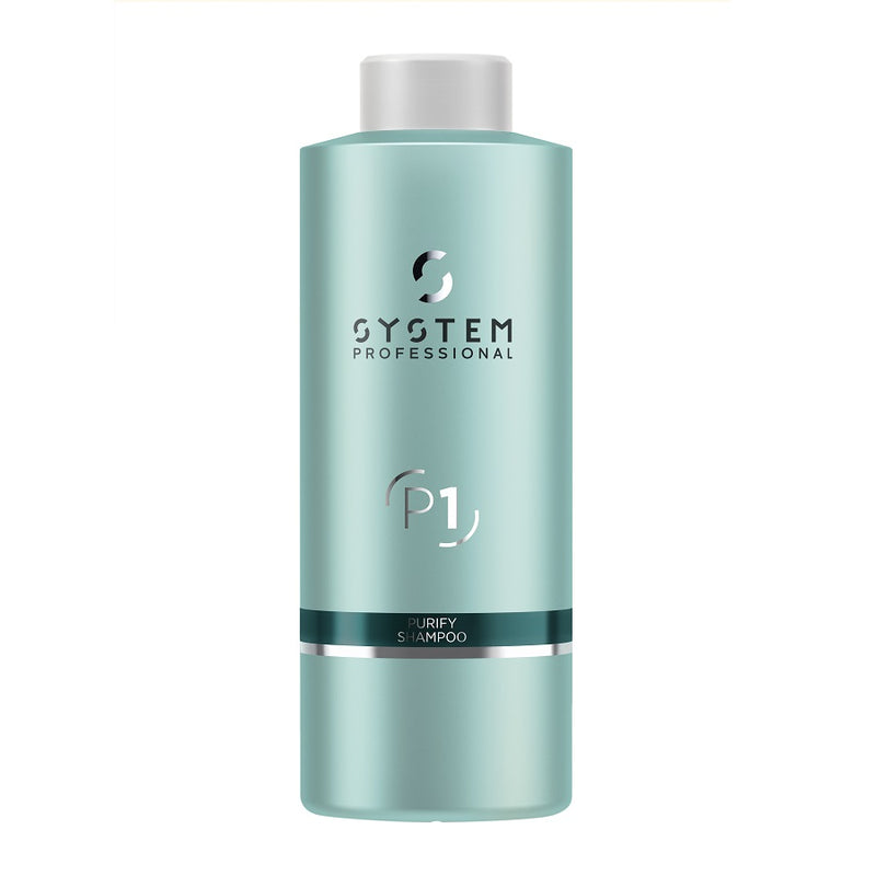 System Professional Derma Purify Shampoo 1000ml (P1) - Romylos All About Hair