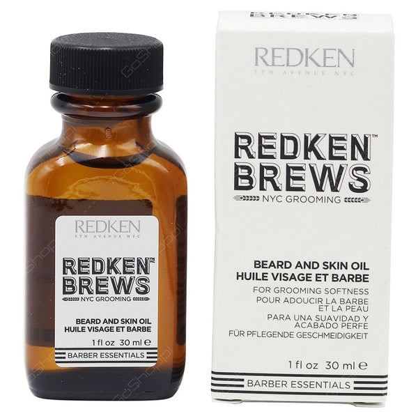 Redken Brews Beard and Skin Oil 30ml - Romylos All About Hair