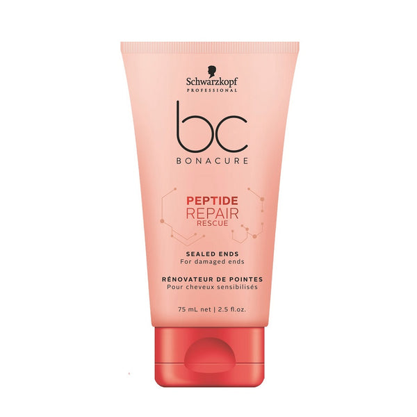 Schwarzkopf Professional BC Bonacure Peptide Repair Rescue Sealed Ends 75ml - Romylos All About Hair